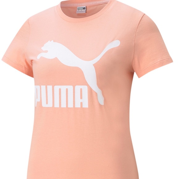 Puma Tops - Puma women plus logo short sleeves tee
